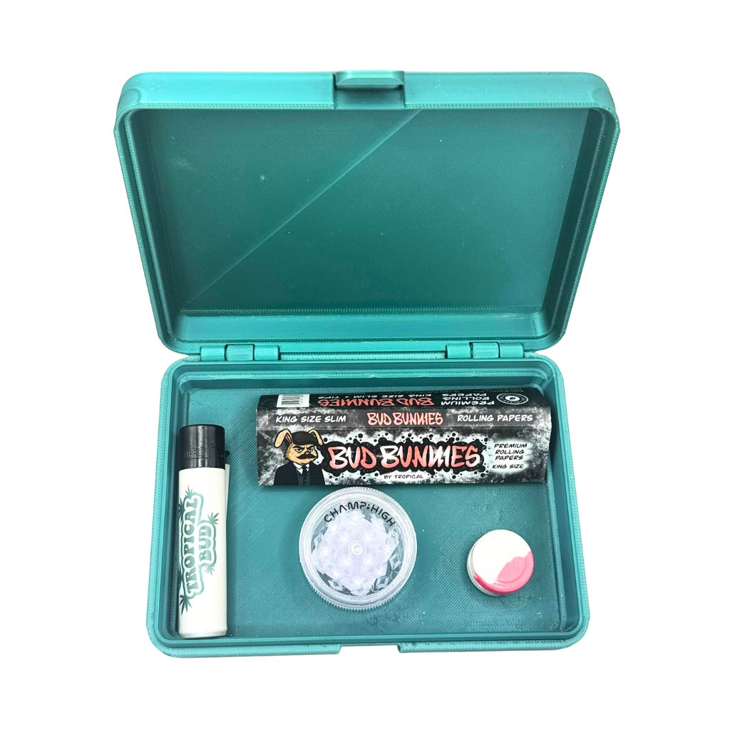 Kit Estojo Tropical Bud Verde