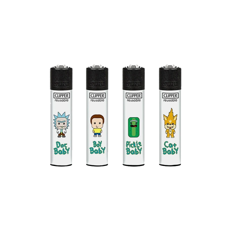 Clipper Rick and Morty Coleção 4 unidades