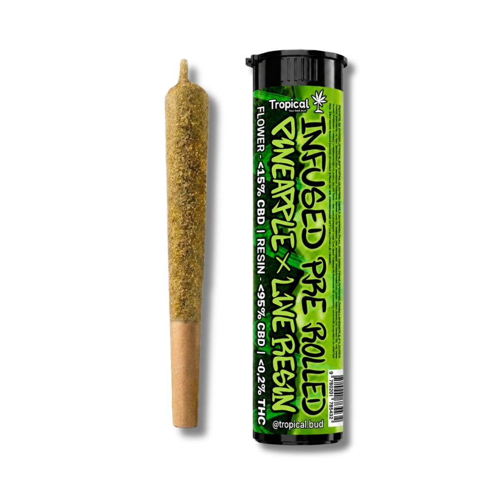 Pre-Rolled Infusão CBD + Extrato CBD Live Resin Tropical Bud®