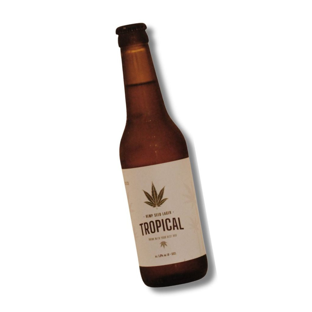 Cerveja de cânhamo artesanal