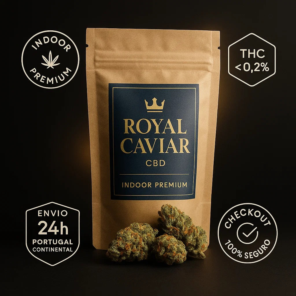Royal Caviar Flores CBD Indoor Premium Small Buds 10g