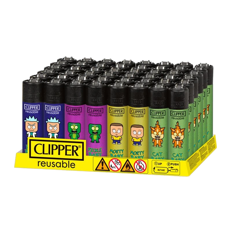 Clipper Ricky and Morty Babies 4 unidades