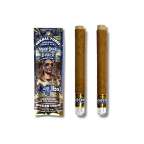 Dogg Lbs Snoop Dogg Herbal Tubes 2-Pack com Filtros de Vidro