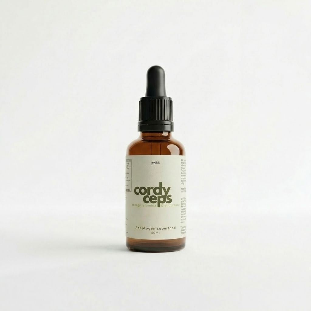 Tintura de Cordyceps Gribb – Extrato Duplo de Cordyceps Biológico