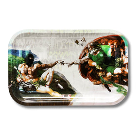 Tabuleiro Bandeja Metal “The Creation of Adam”