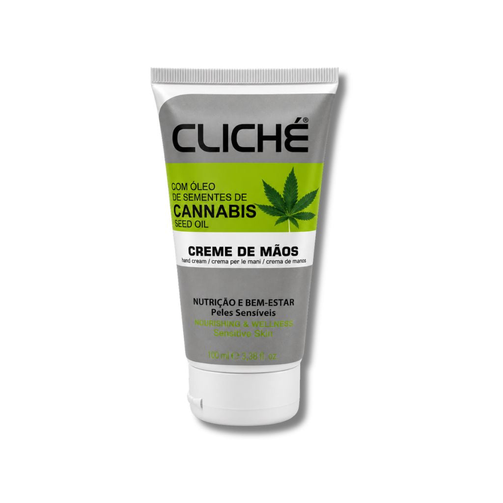 Creme de Mãos Cliché com Óleo de Sementes de Cannabis 100 ml