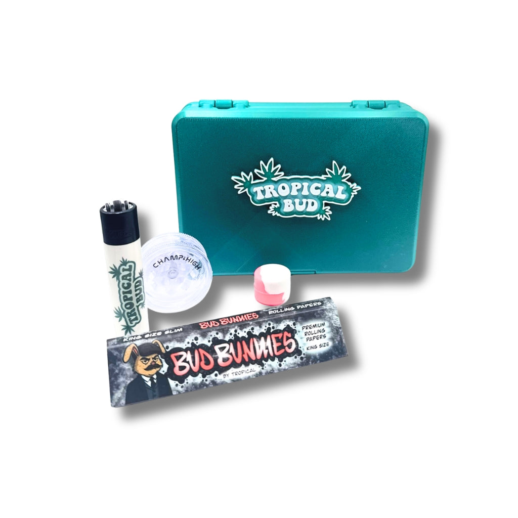 Kit Estojo Tropical Bud Verde