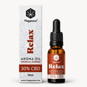 Happease® Silver Line CBD Oil RELAX Tropical Sunrise 30%