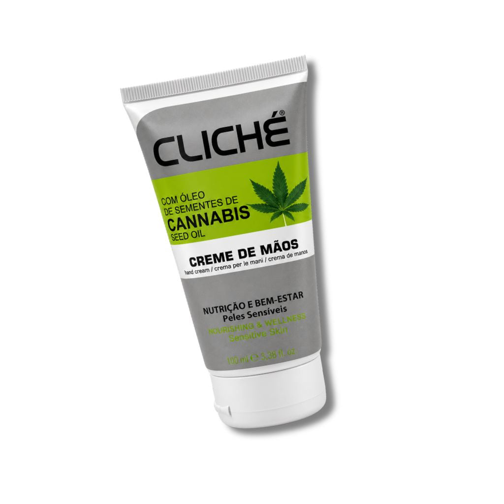 Creme de Mãos Cliché com Óleo de Sementes de Cannabis 100 ml