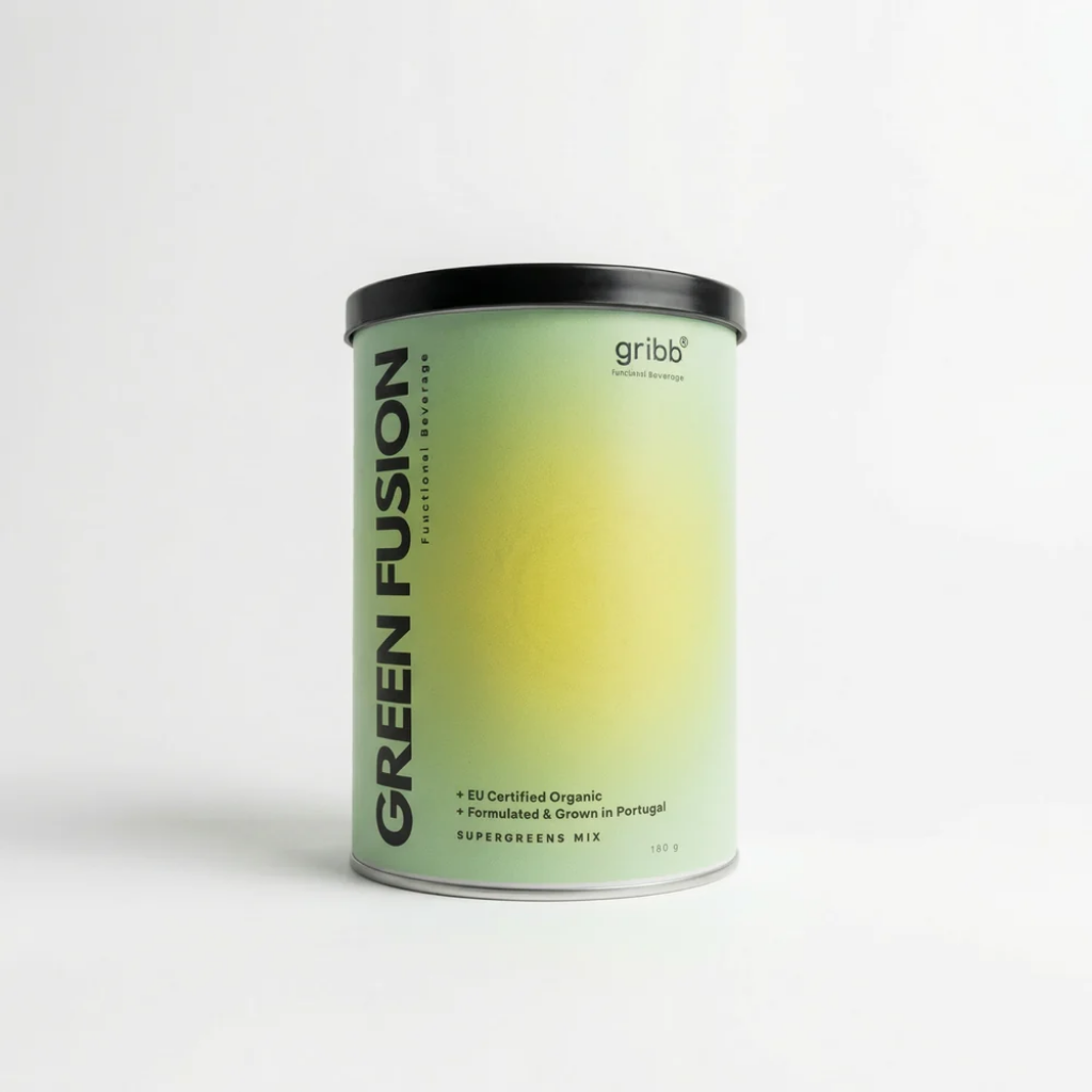 Green Fusion Supergreens Gribb – Superverdes Biológicos com Cogumelos Funcionais
