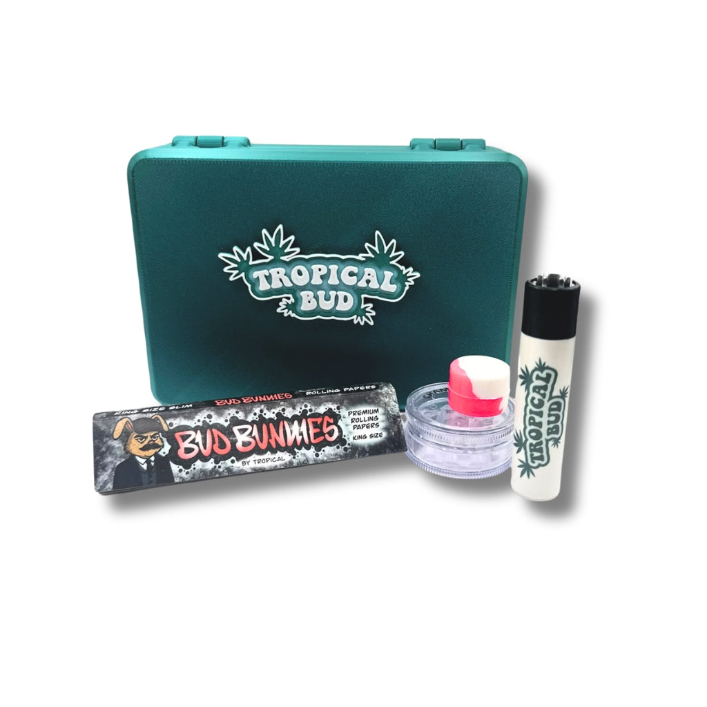 Kit Estojo Tropical Bud Verde