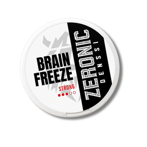 DENSSI ZERONIC Brain Freeze Strong – Bolsas de Menta Sem Nicotina