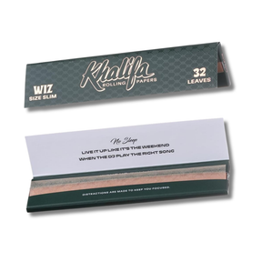 Khalifa Rolling Papers Slim Size – Mortalhas Wiz Khalifa 32 Folhas