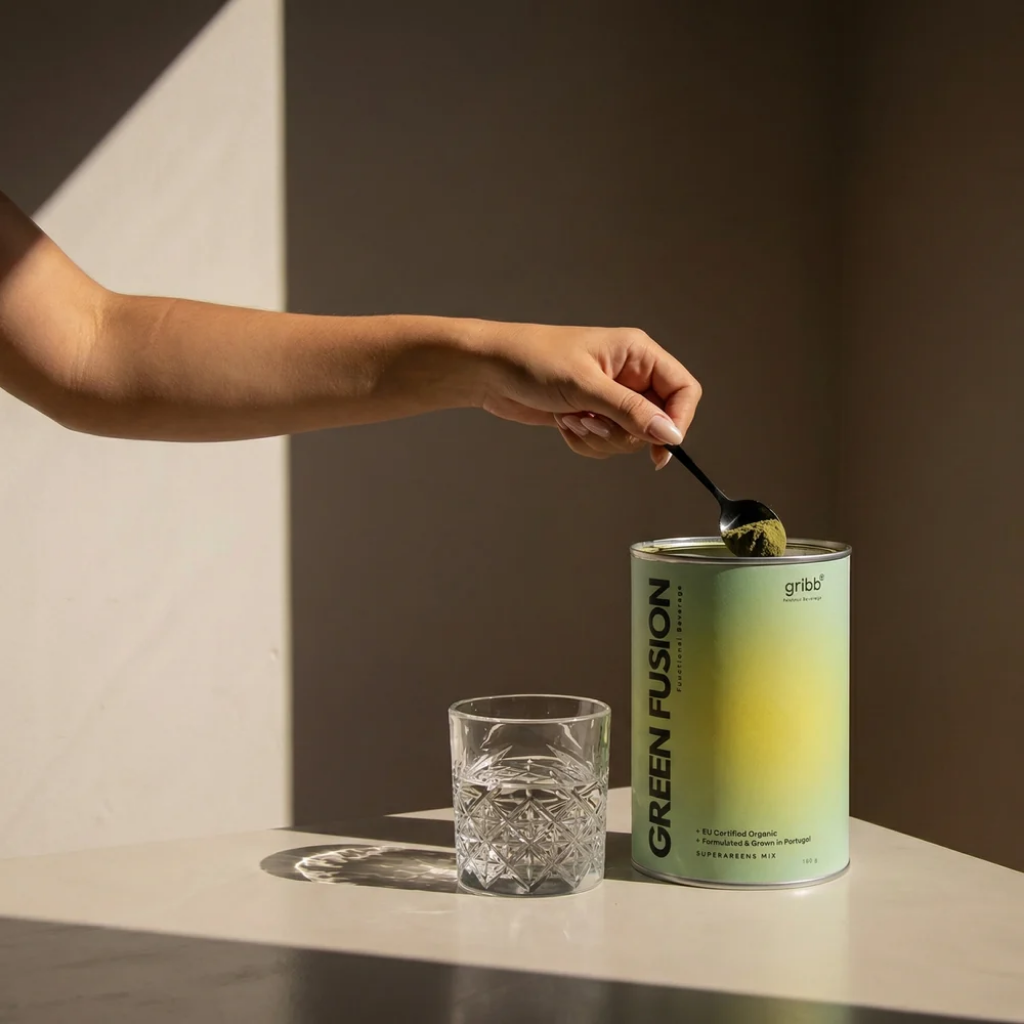 Green Fusion Supergreens Gribb – Superverdes Biológicos com Cogumelos Funcionais