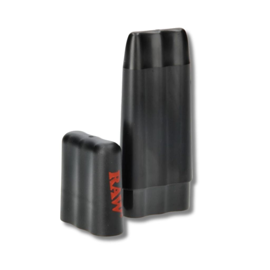 RAW Triple Pre-Roll Case Estojo Portátil com 3 Compartimentos