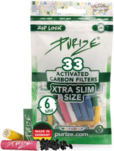 Filtros PURIZE® XTRA Slim Rainbow 6mm | 33 Unidades