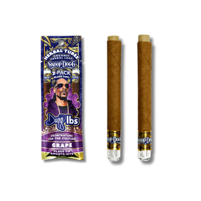 Dogg Lbs Snoop Dogg Herbal Tubes 2-Pack com Filtros de Vidro