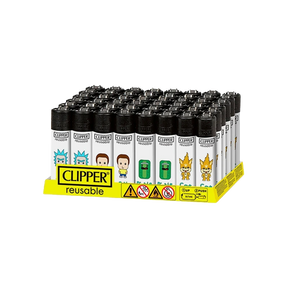 Clipper  Rick and Morty Coleção 4 unidades