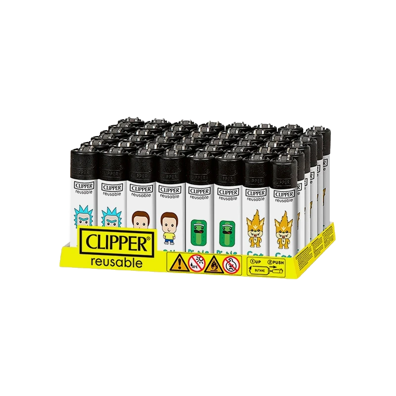 Clipper  Rick and Morty Coleção 4 unidades