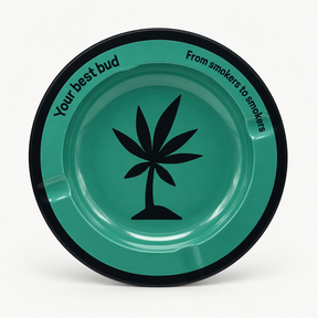Cinzeiro de Metal Tropical Bud Your Best Bud
