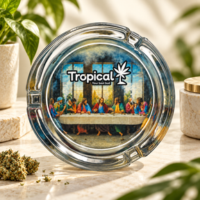 Cinzeiro de Vidro Tropical Bud – Last Supper