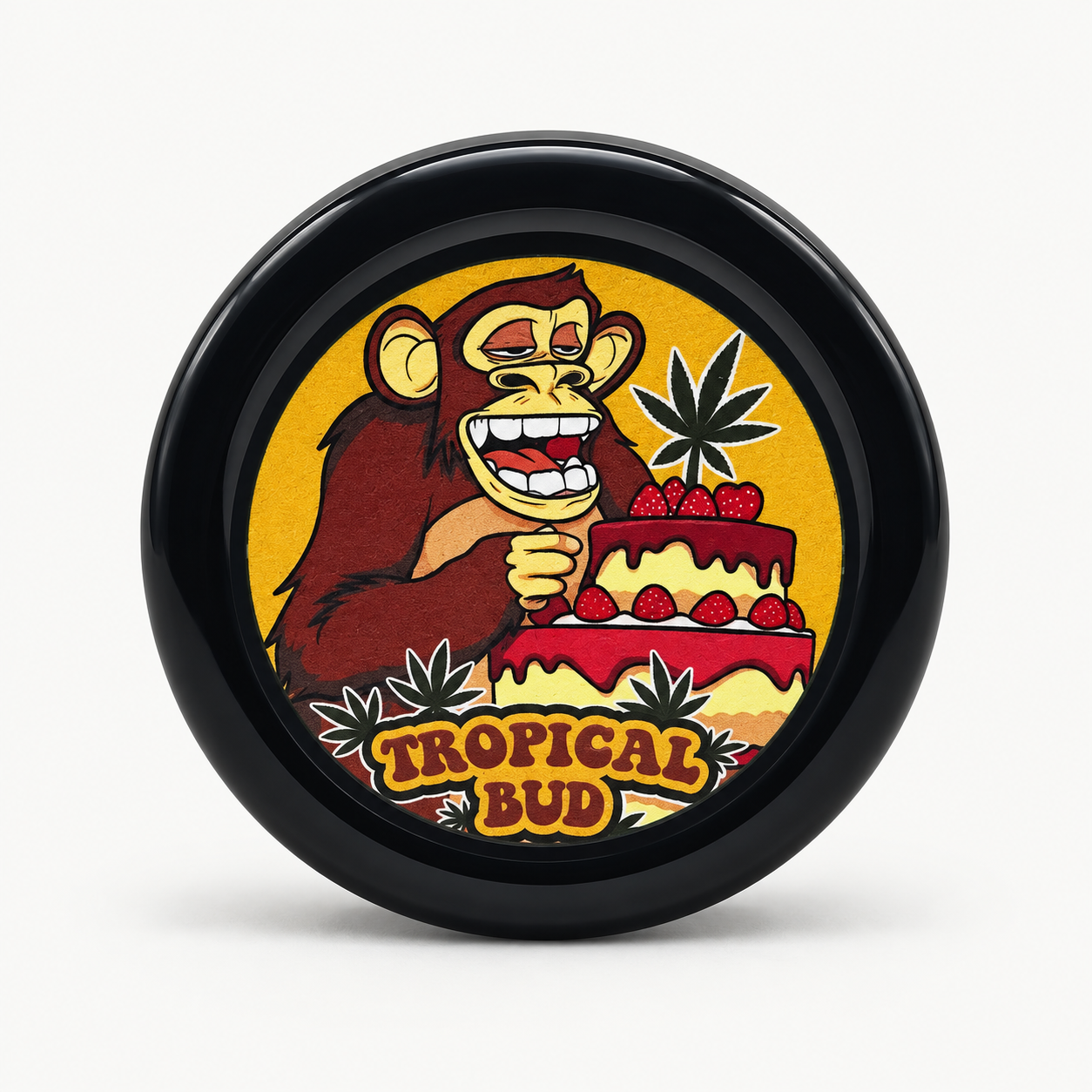 Grinder de Plástico Tropical Bud Monkey Cake