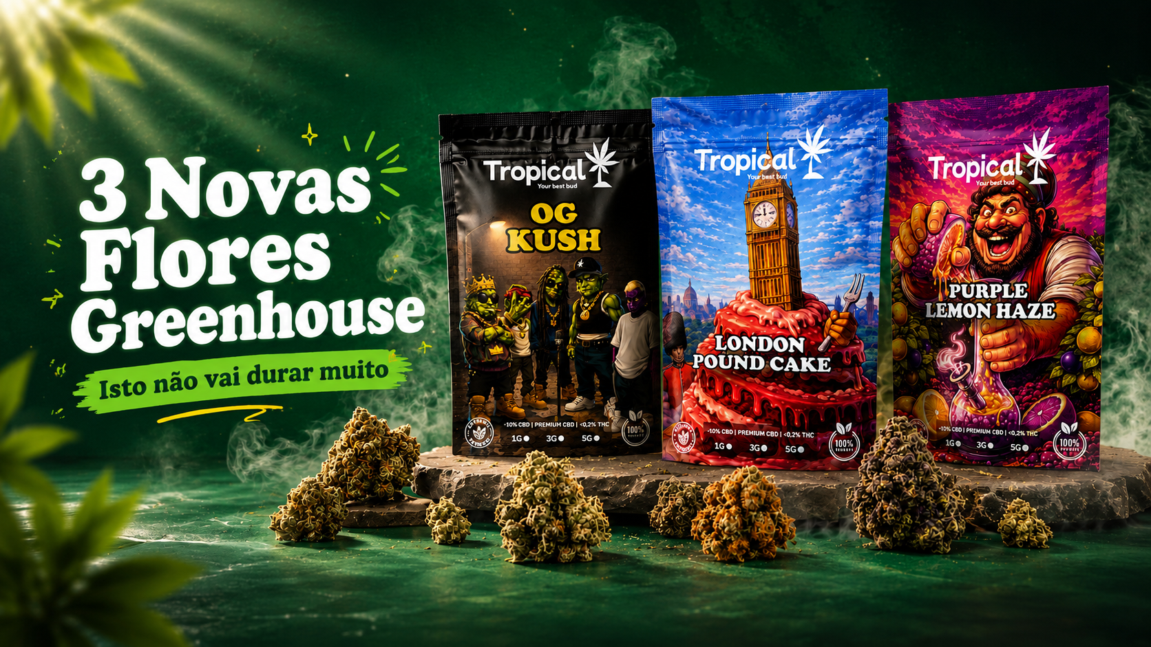 Destaque Tropical Bud