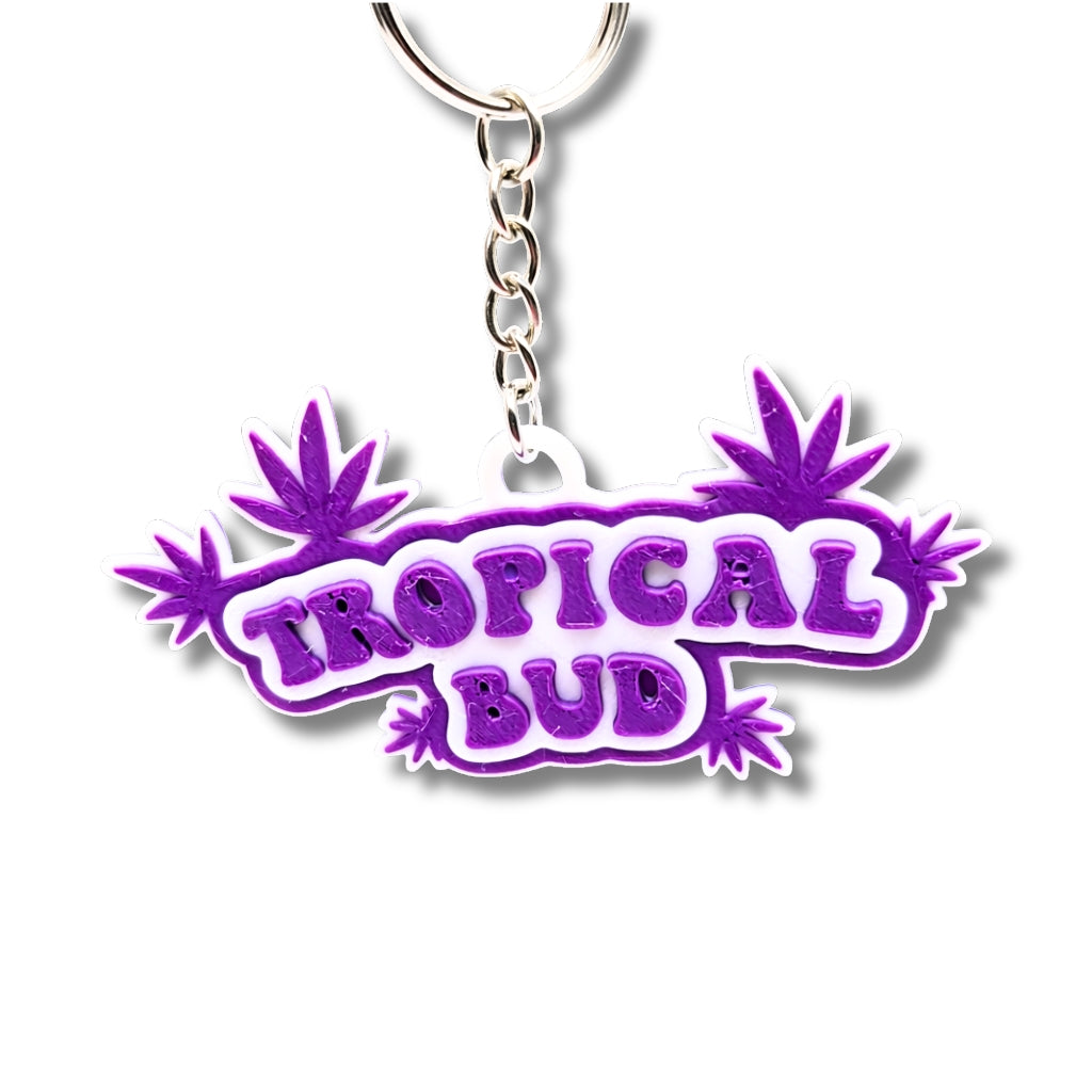 Porta-Chaves Tropical Bud – Edição Logo