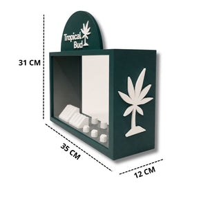 Expositor Tropical Bud para Flores e Pre-Rolls