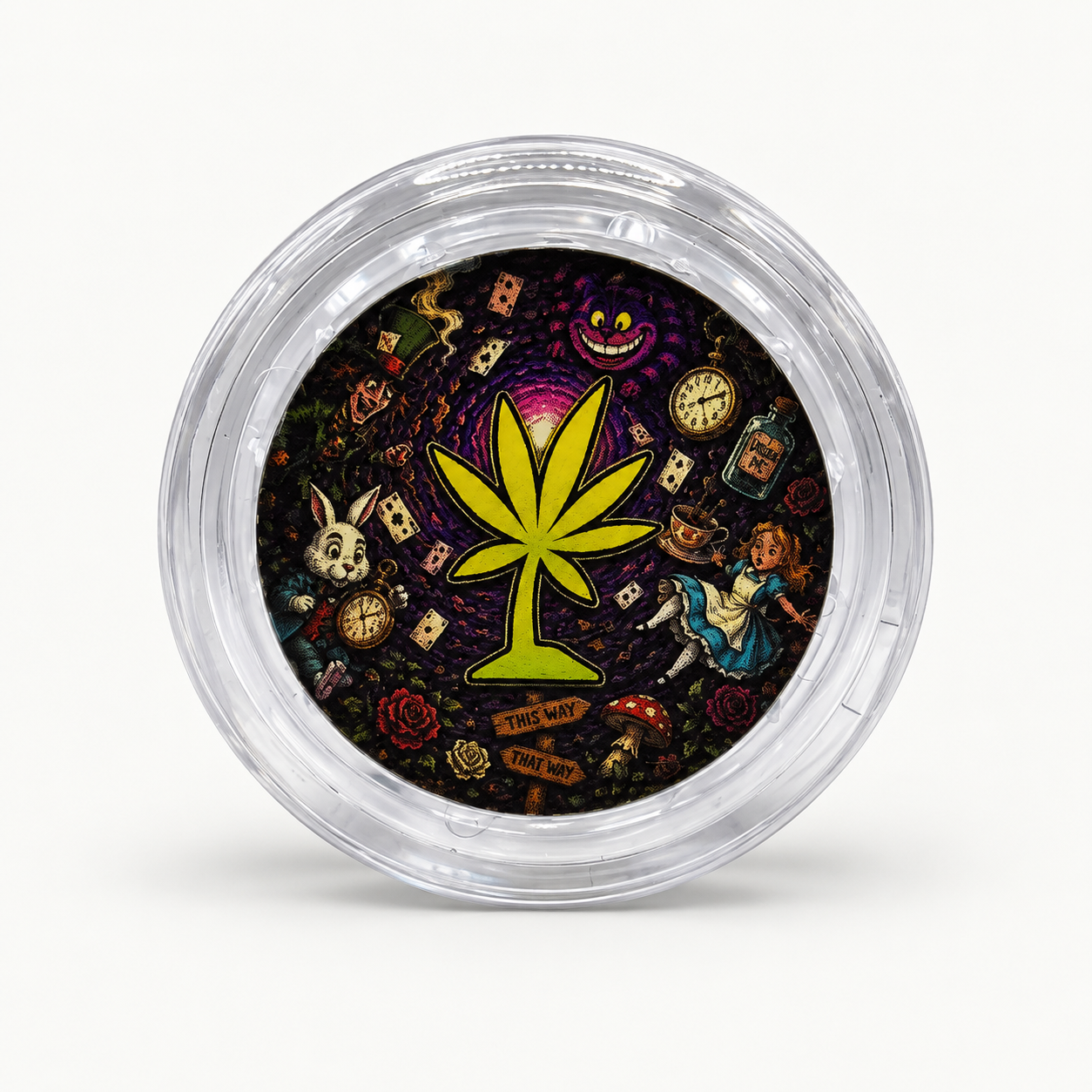 Grinder de Plástico Tropical Bud Wonderland