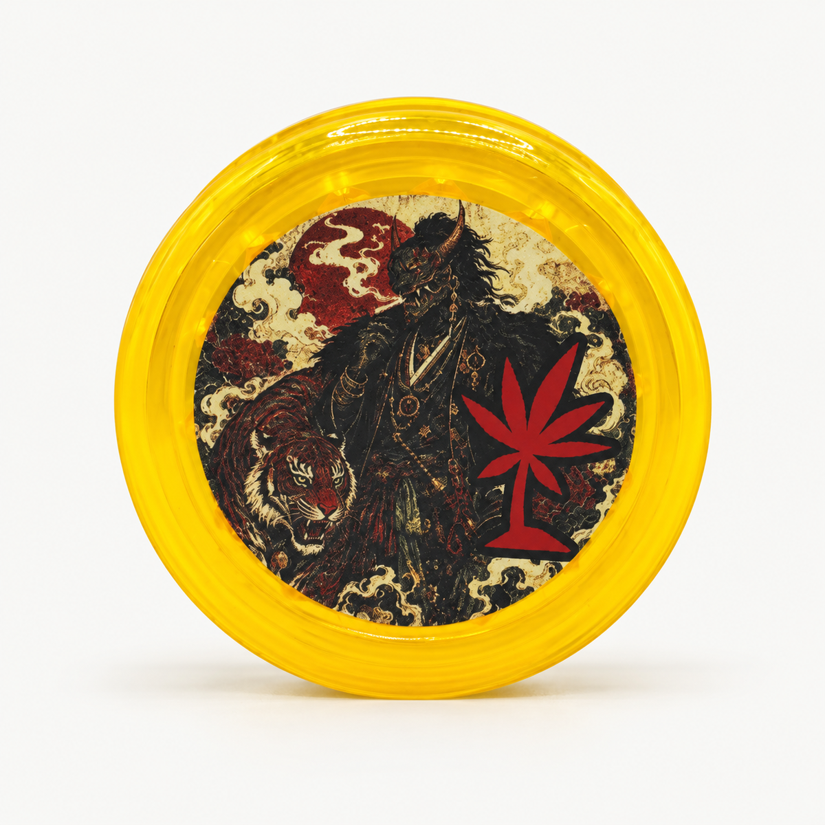 Grinder de Plástico Tropical Bud Oni Tiger