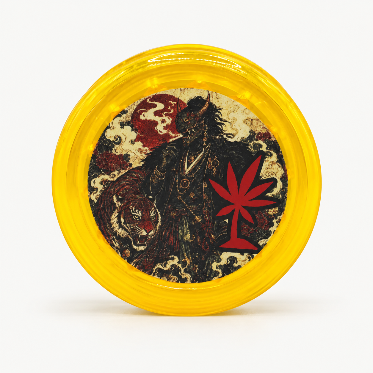 Grinder de Plástico Tropical Bud Oni Tiger