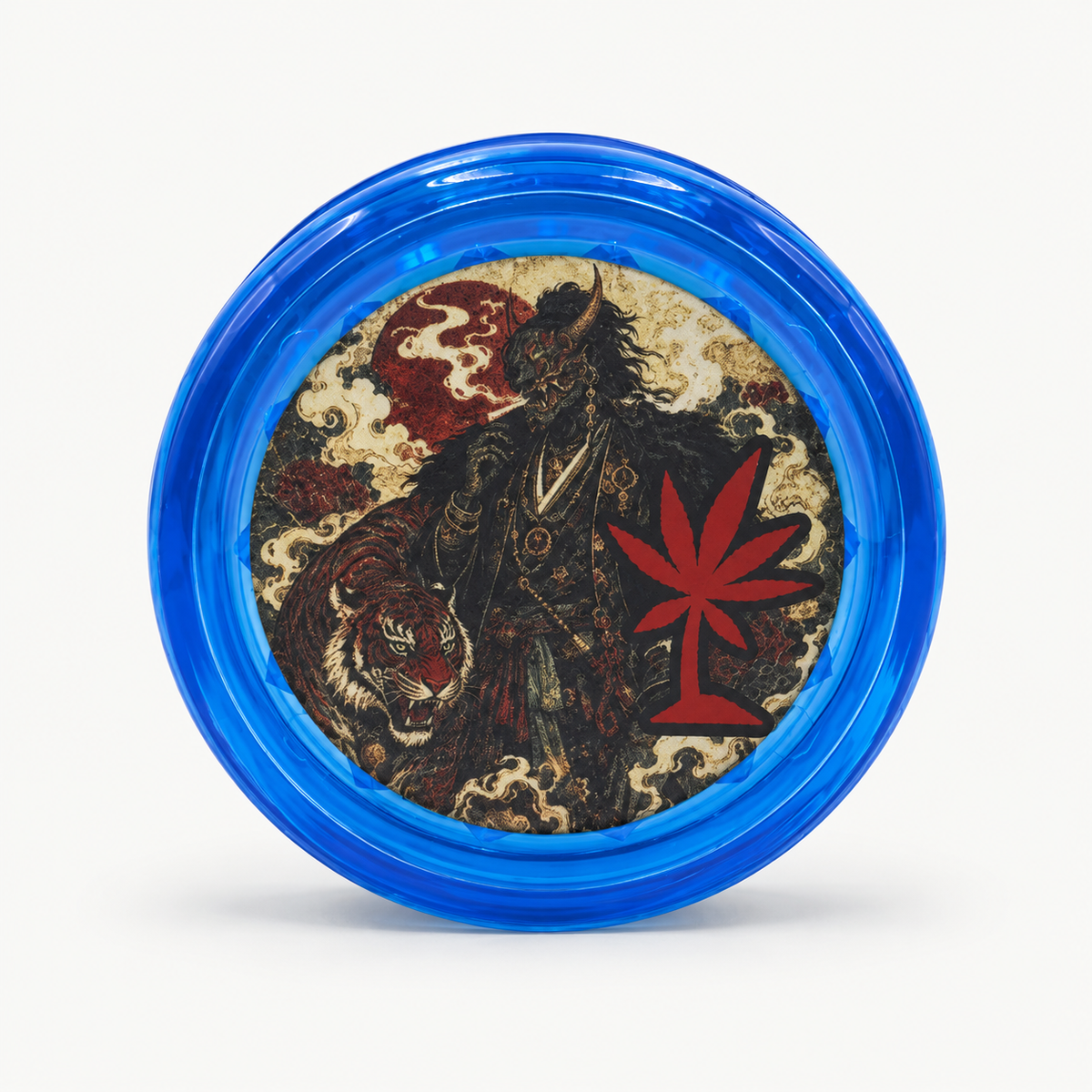 Grinder de Plástico Tropical Bud Oni Tiger