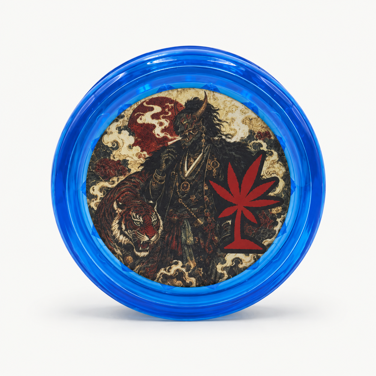 Grinder de Plástico Tropical Bud Oni Tiger