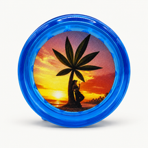 Grinder de Plástico Tropical Bud Sunset
