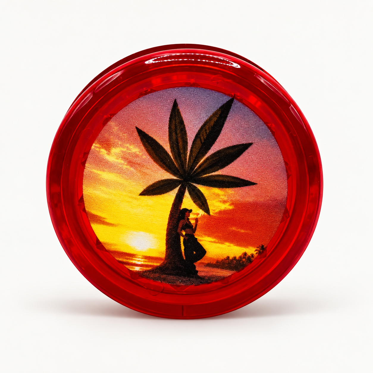 Grinder de Plástico Tropical Bud Sunset