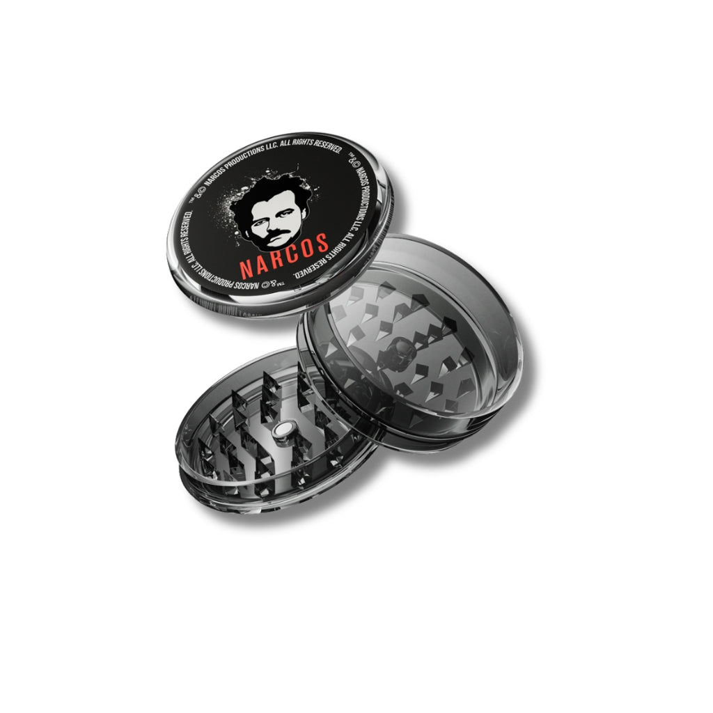 Grinder Plástico Narcos – Compacto, Leve e Funcional