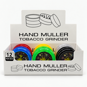 Grinder de Plástico – Caixa com 12 Unidades | Vários Modelos