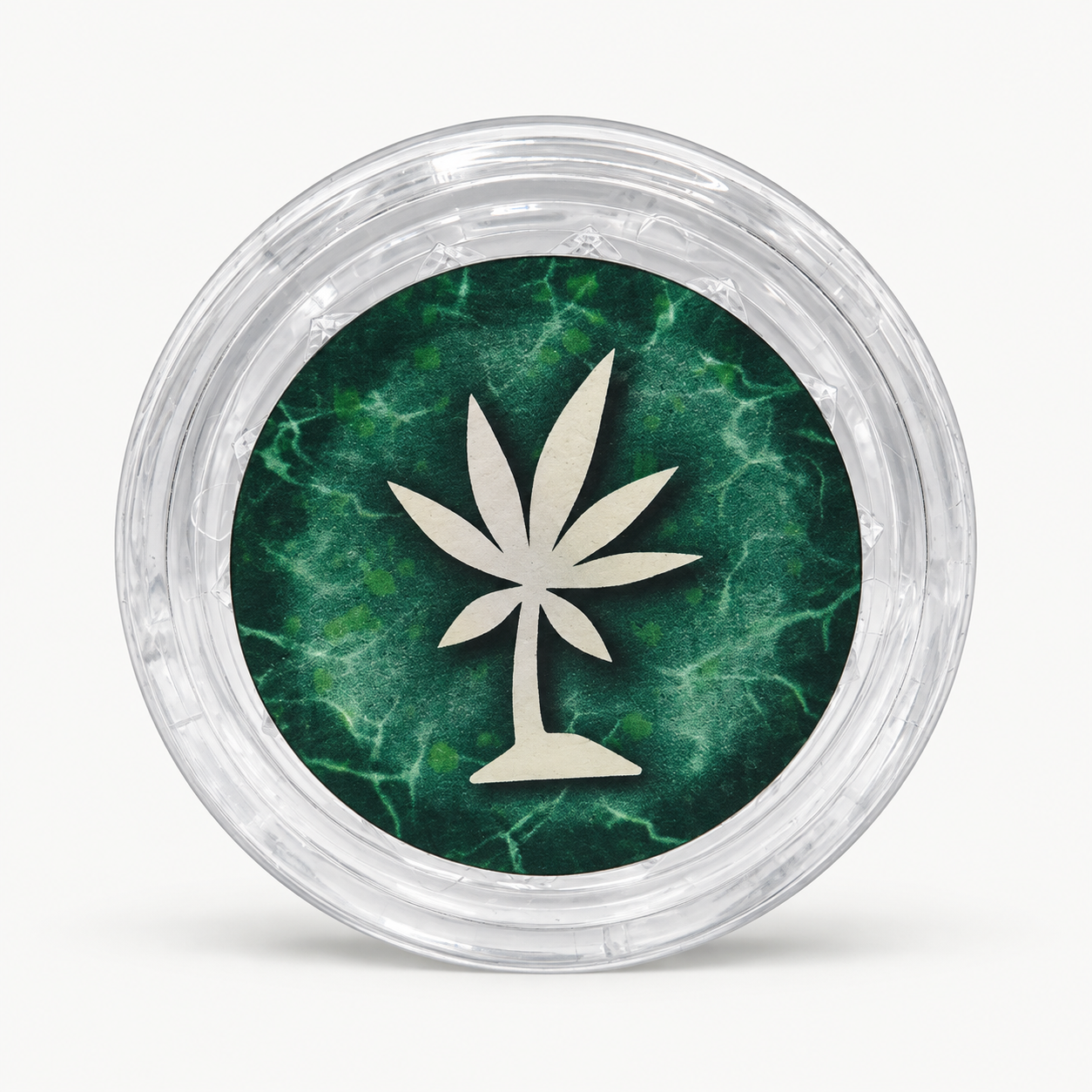 Grinder de Plástico Tropical Bud Coqueiro