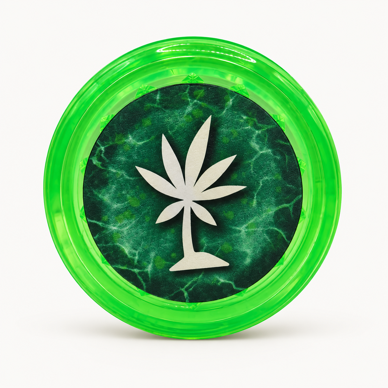 Grinder de Plástico Tropical Bud Coqueiro