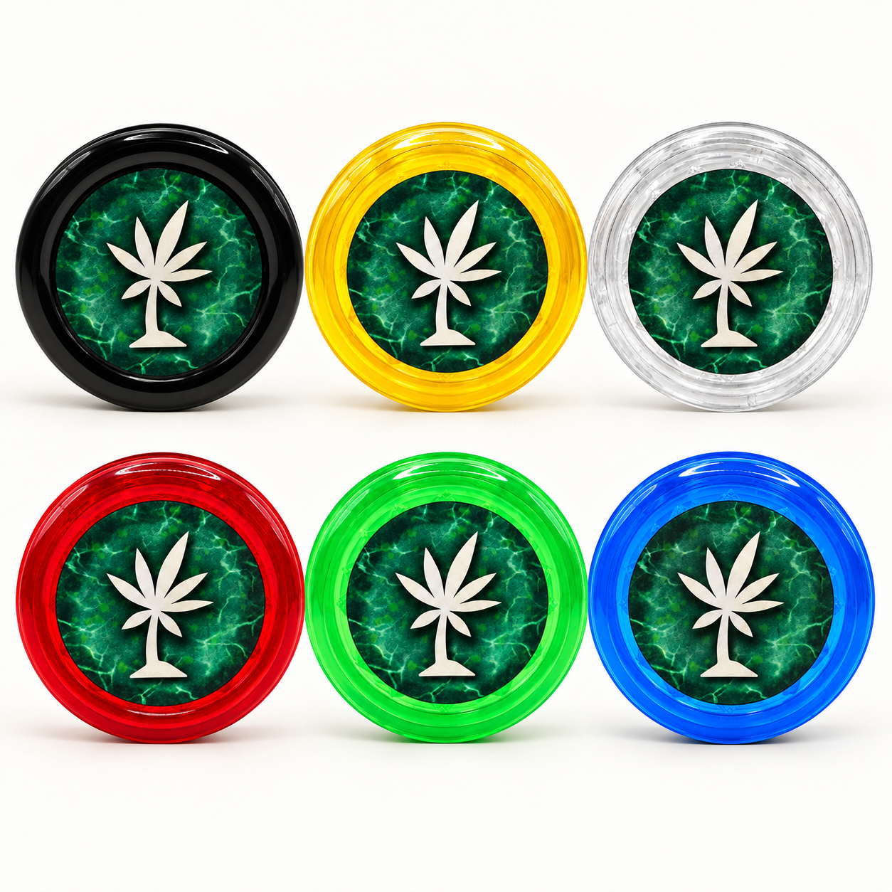 Grinder de Plástico Tropical Bud Coqueiro