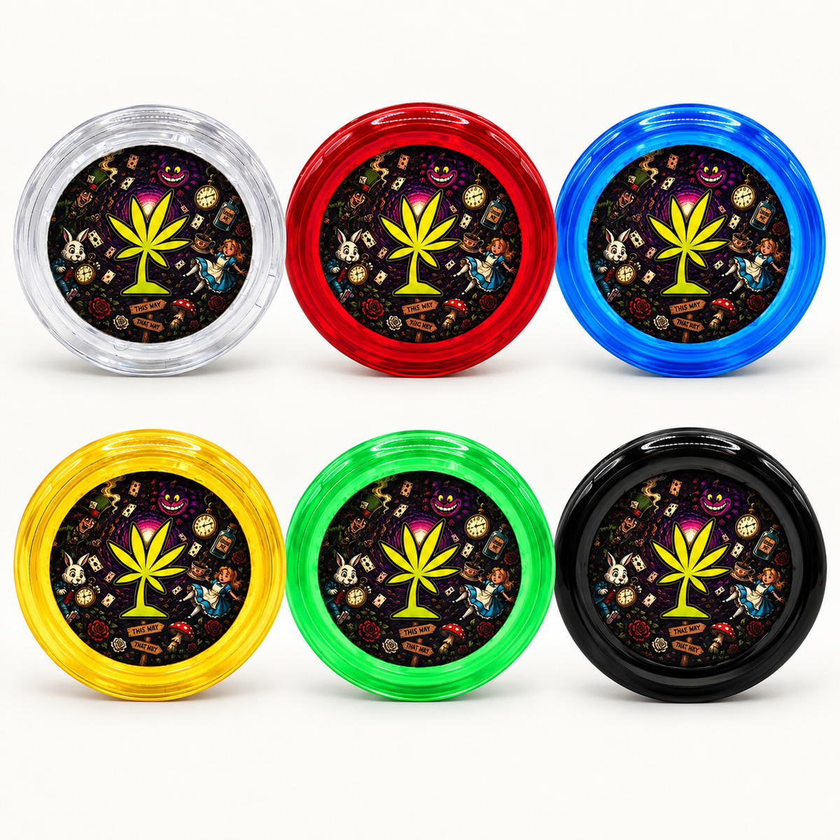 Grinder de Plástico Tropical Bud Wonderland