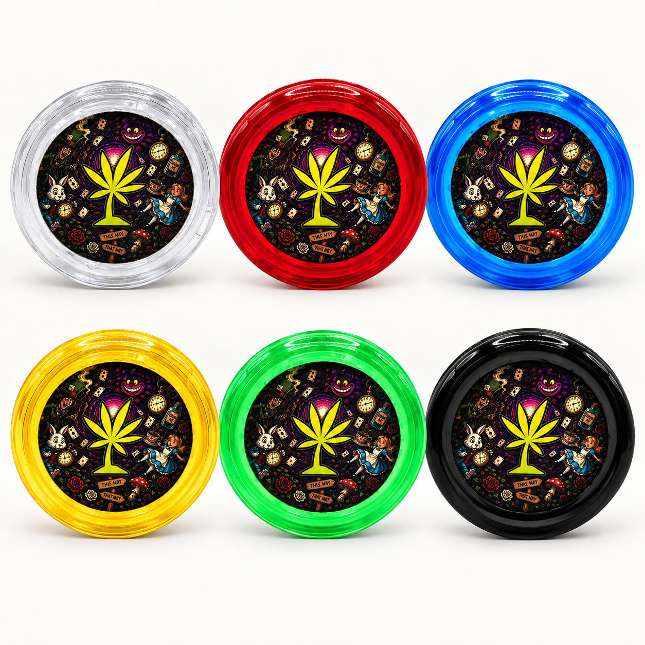 Grinder de Plástico Tropical Bud Wonderland