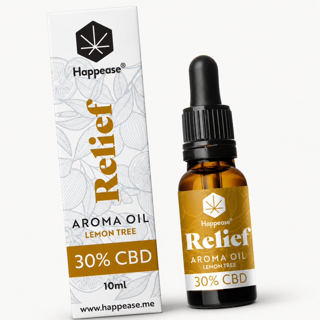 Happease® Silver Line CBD Oil RELIEF Lemon Tree 30%
