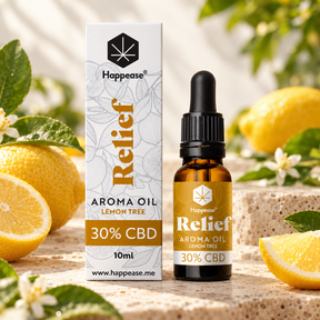 Happease® Silver Line CBD Oil RELIEF Lemon Tree 30%