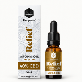 Happease® Silver Line CBD Oil RELIEF Lemon Tree 40%