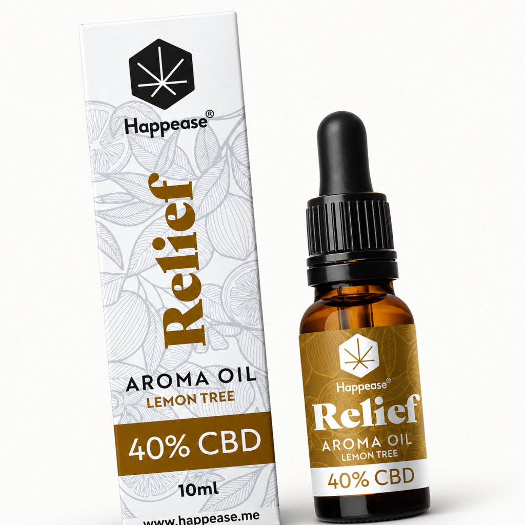 Happease® Silver Line CBD Oil RELIEF Lemon Tree 40%