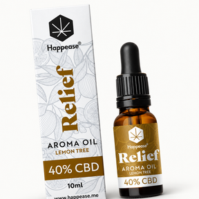 Happease® Silver Line CBD Oil RELIEF Lemon Tree 40%