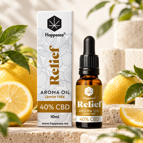 Happease® Silver Line CBD Oil RELIEF Lemon Tree 40%