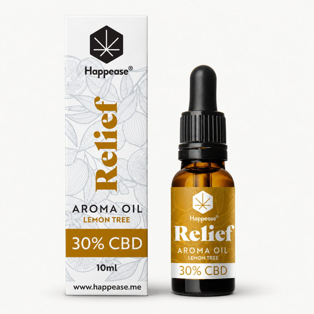 Happease® Silver Line CBD Oil RELIEF Lemon Tree 30%